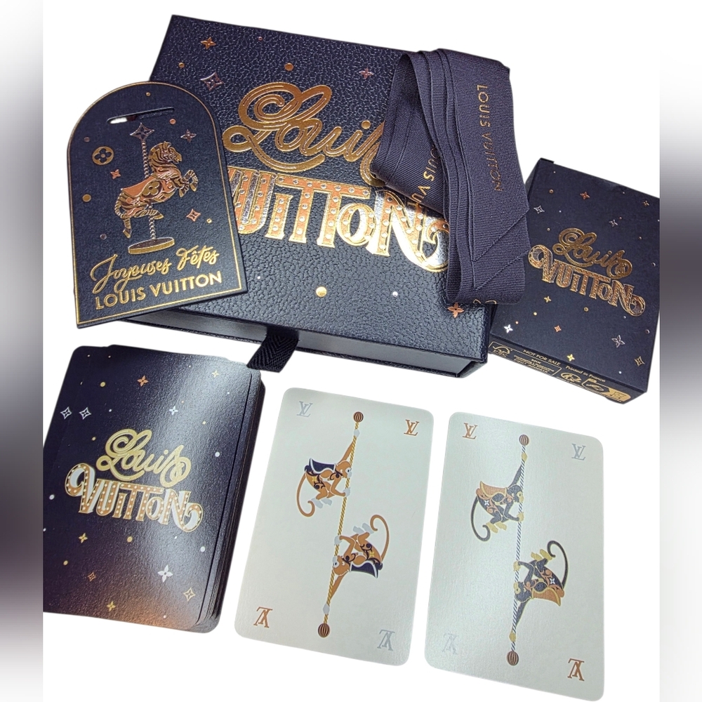 NEW Rare Louis Vuitton 2024 Joyouses Fetes full inclusion playing cards gift set